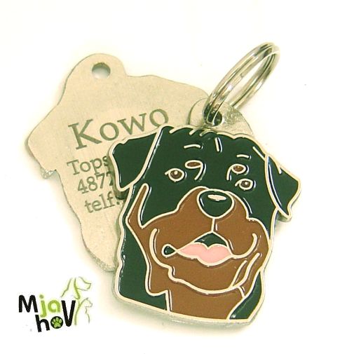 medagliette per cani - rottweiler2.jpg Medagliette per cani, medagliette per cani incise, medaglietta, incese medagliette per cani online, personalizzate medagliette, medaglietta